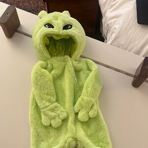 Pottery Barn Kids Lime Green Alien Costume